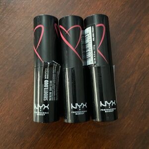 NYX Set Shout Loud Satin Lipsticks Infused with Shea Butter - Day Club